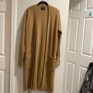 Abercrombie open front cardigan